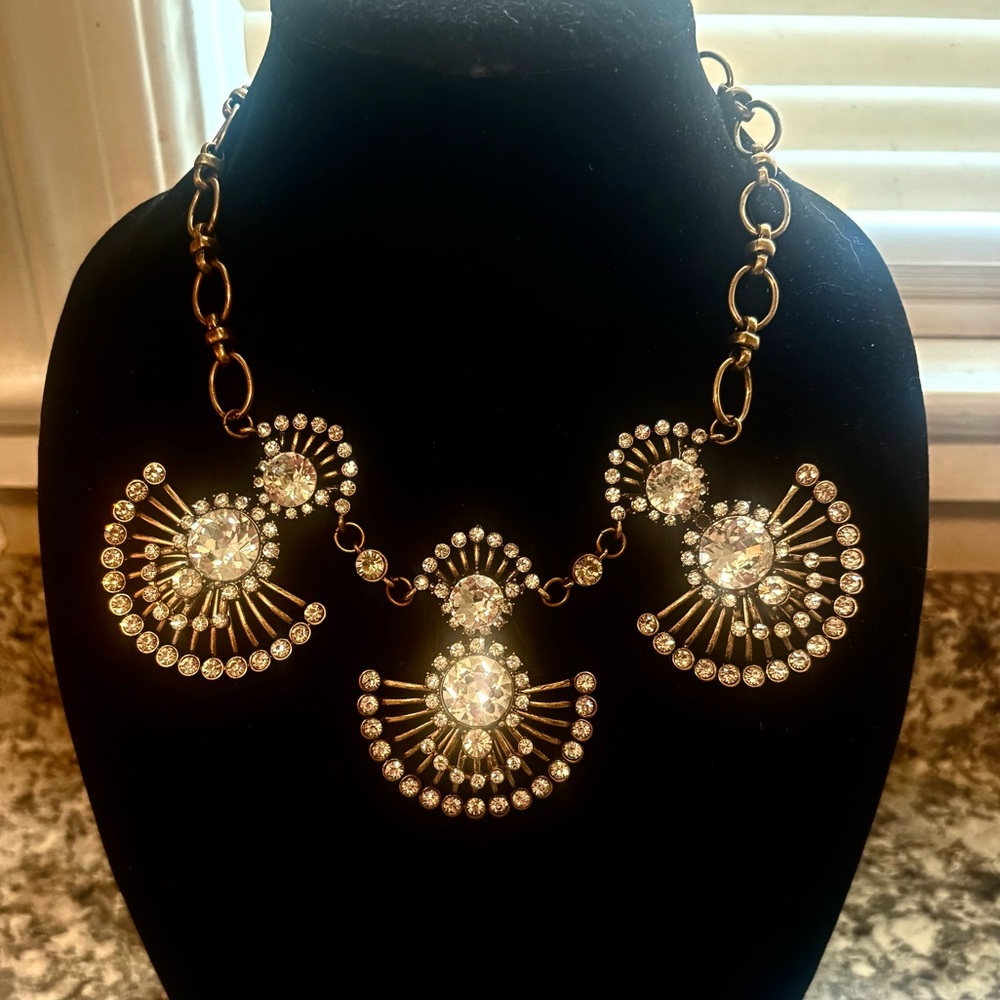 Womens Rhinestone Necklace
